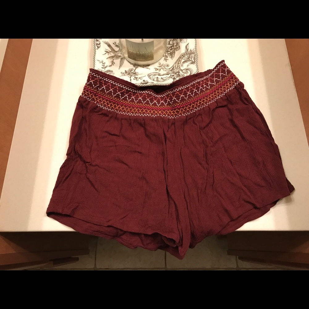 Rayon shorts