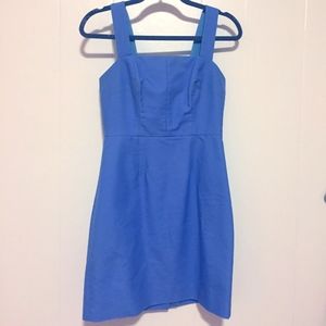 JCrew periwinkle cocktail dress
