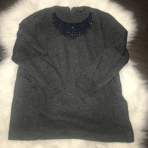 NWOT Jcrew embellished sweater