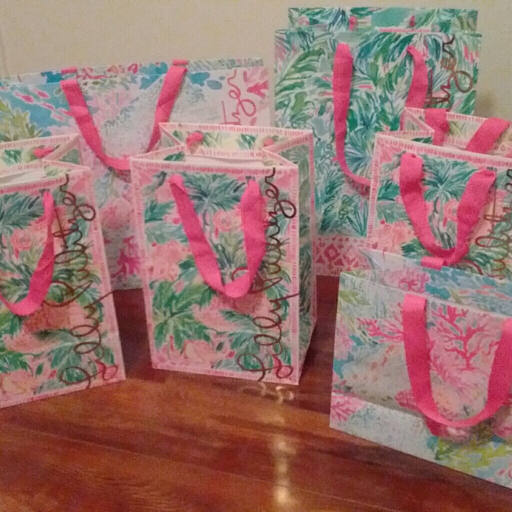 ***SOLD***Lilly Pulitzer gift bags bundle