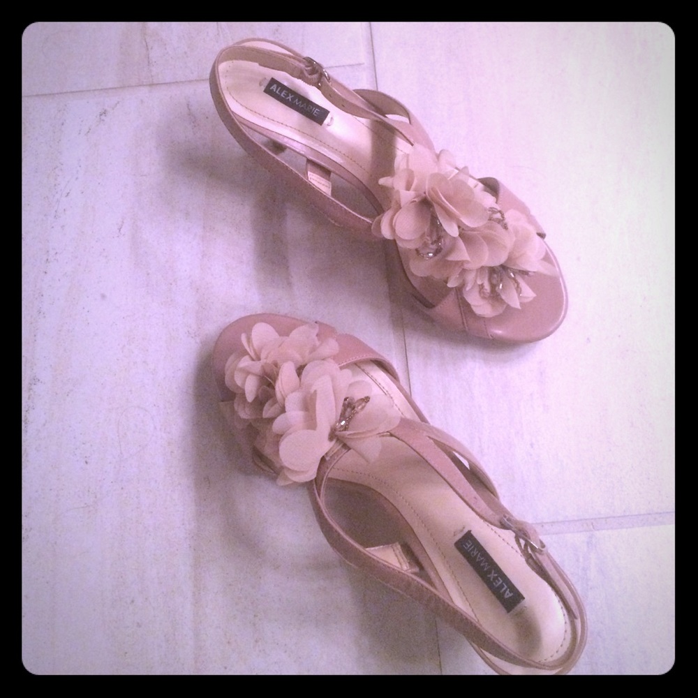 Alex Marie size 8 shoes. Worn once for a wedding.