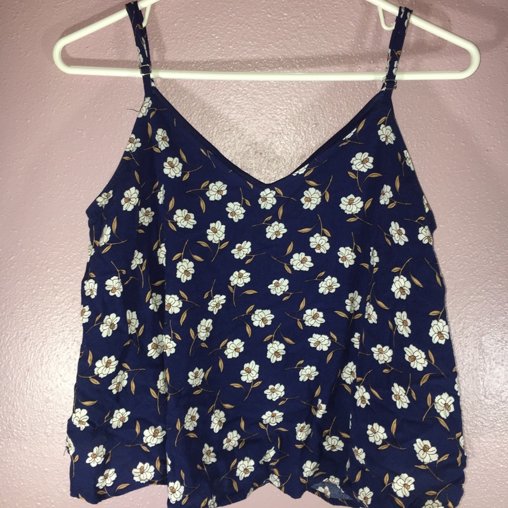 Flower Tank Top Crop top