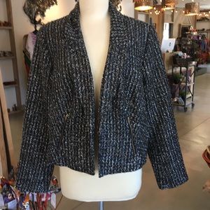 Lane Bryant - tweed crop jacket