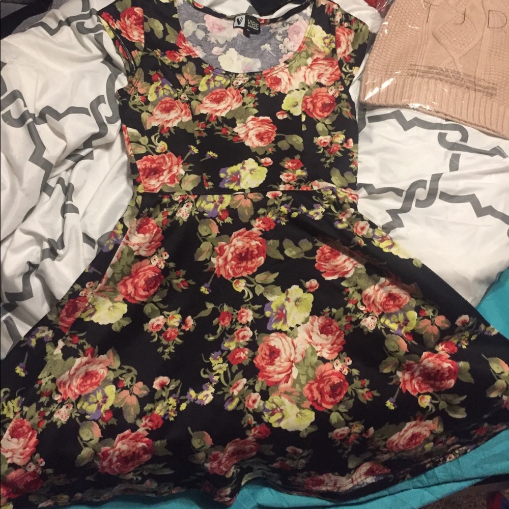 2/$10 Floral sportswear dress
