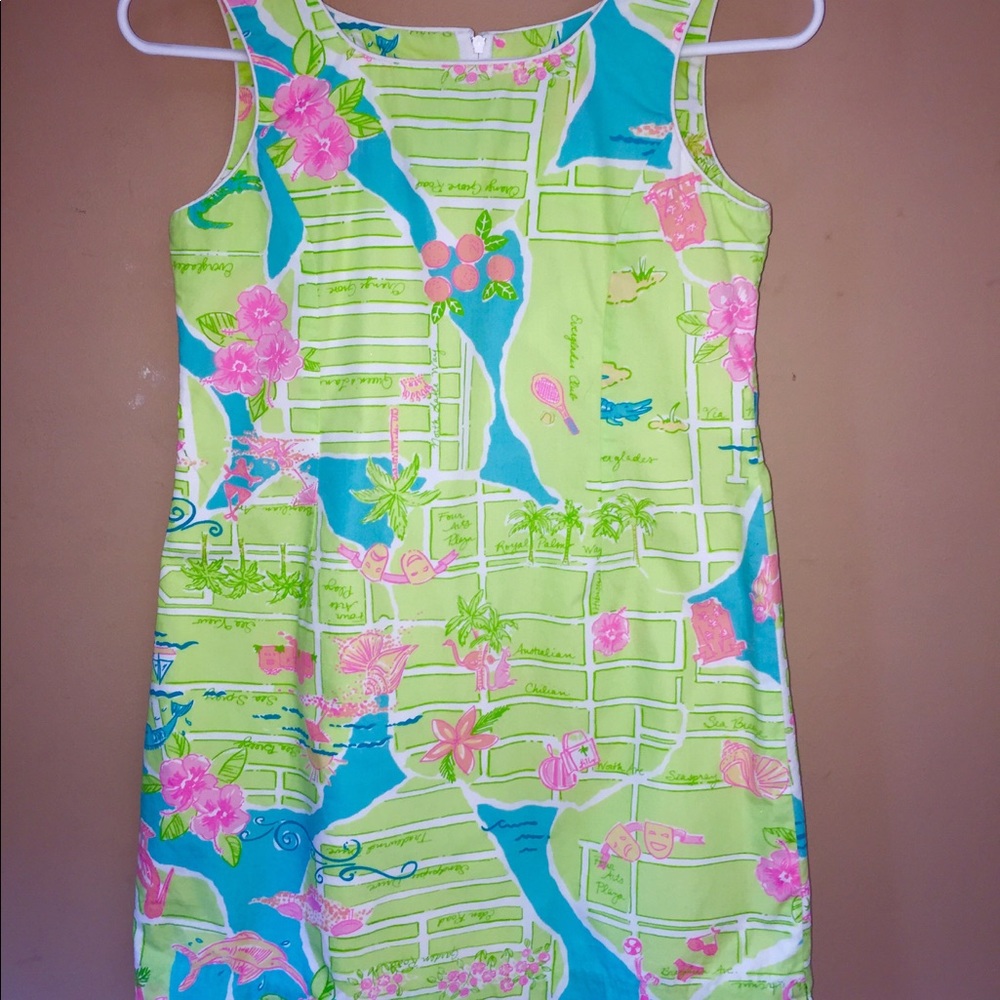 GIRL'S LILLY PULITZER SHIFT DRESS SIZE 10