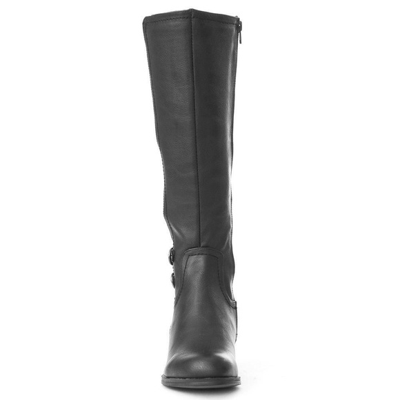 tycoon-black-knee hi boots - Picture 3 of 6