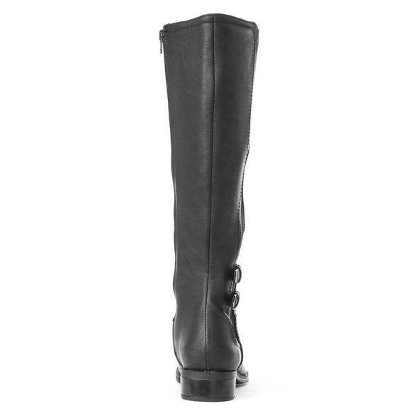 tycoon-black-knee hi boots - Picture 5 of 6