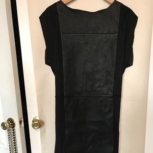 NWT Martin Margiela for H&M car seat leather dress