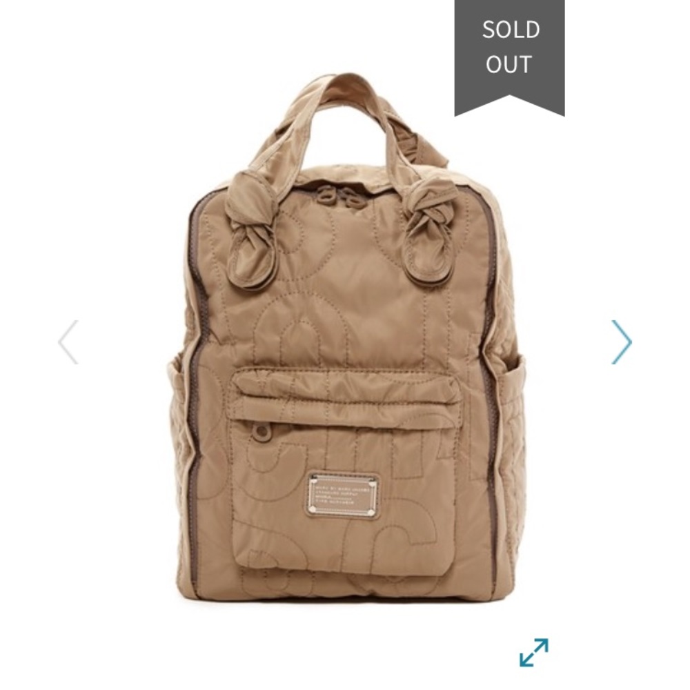 Marc Jacobs Pretty Nylon backpack in Quartz grey