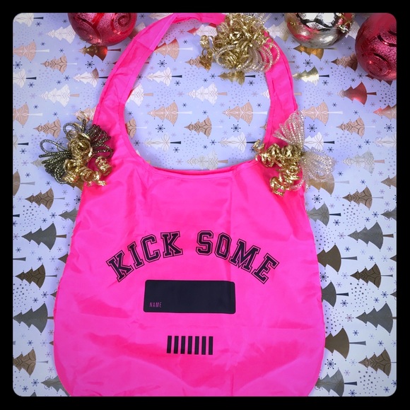 victorias secret gym bag