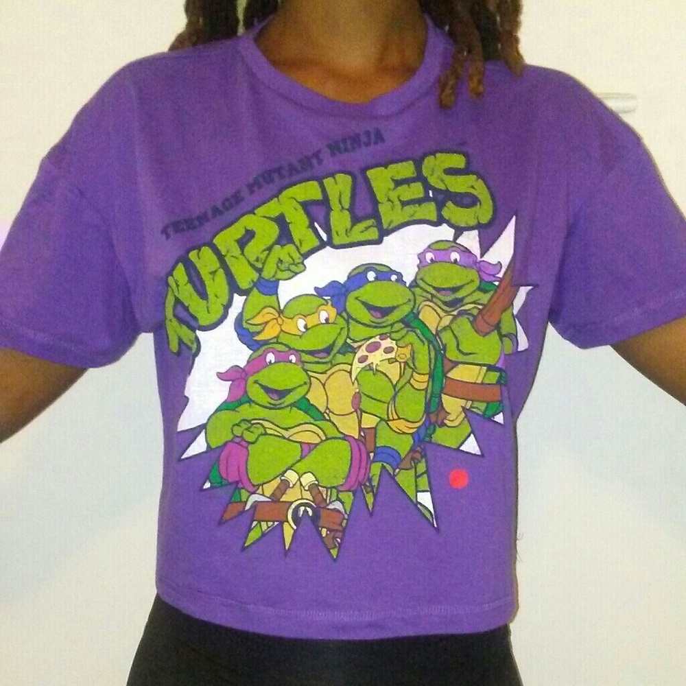 Ninja Turtles Crop Top T-Shirt