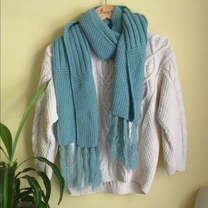Teal scarf !!