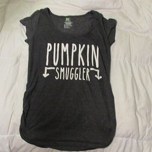 Fall Comedy Maternity Shirt