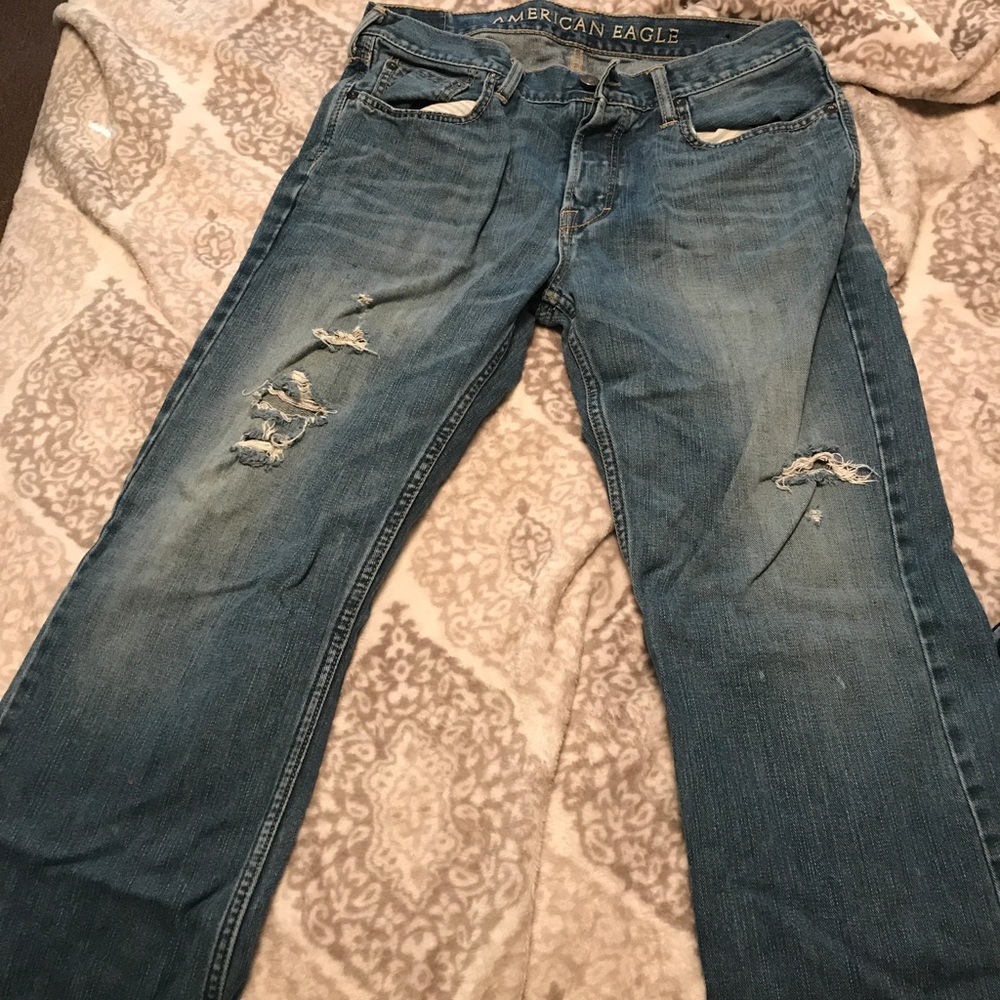 Men's AE 34/32 bootcut jeans