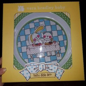 Vera Bradley Baby Dish Set (3 pieces)