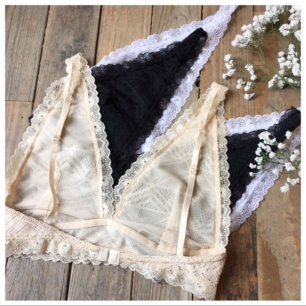 Nude lace bralette - Picture 3 of 6