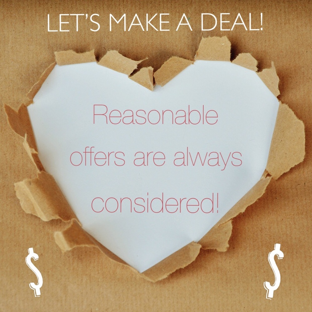 ✌️ HAPPY TO NEGOTIATE! 🤗