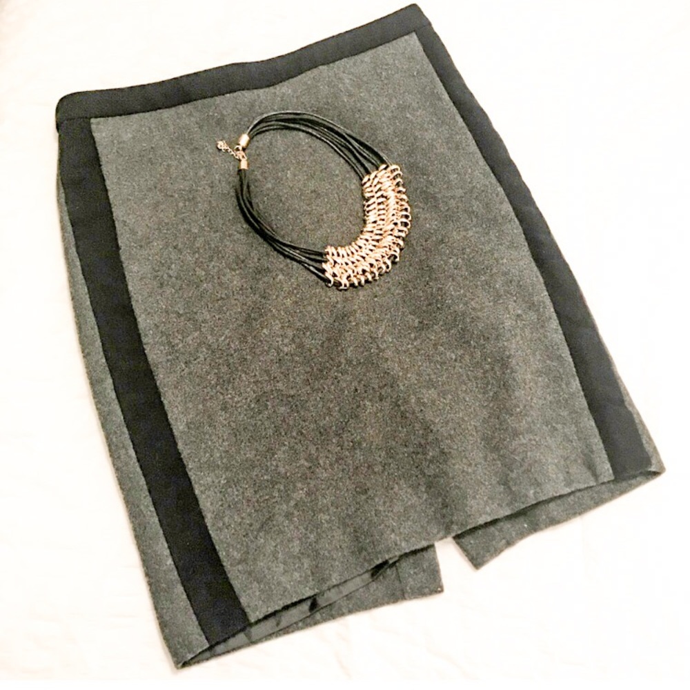 J. Crew Wool Pencil Skirt Size 4
