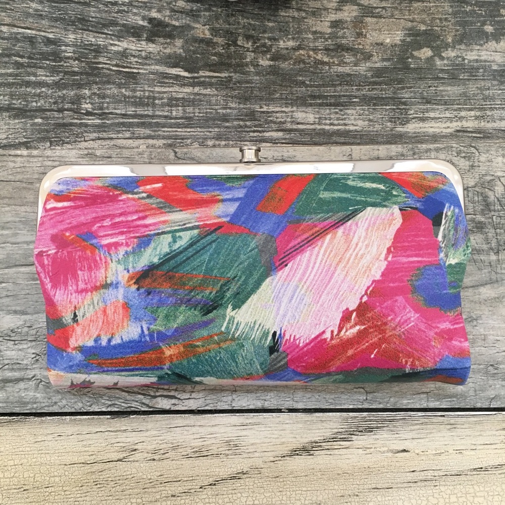 Hobo Lauren Leather Wallet Clutch