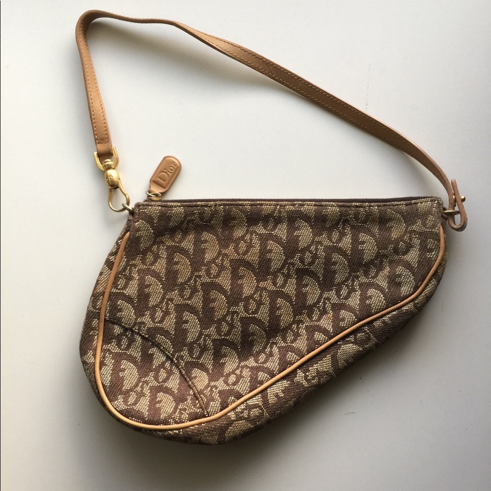Dior mini saddle bag