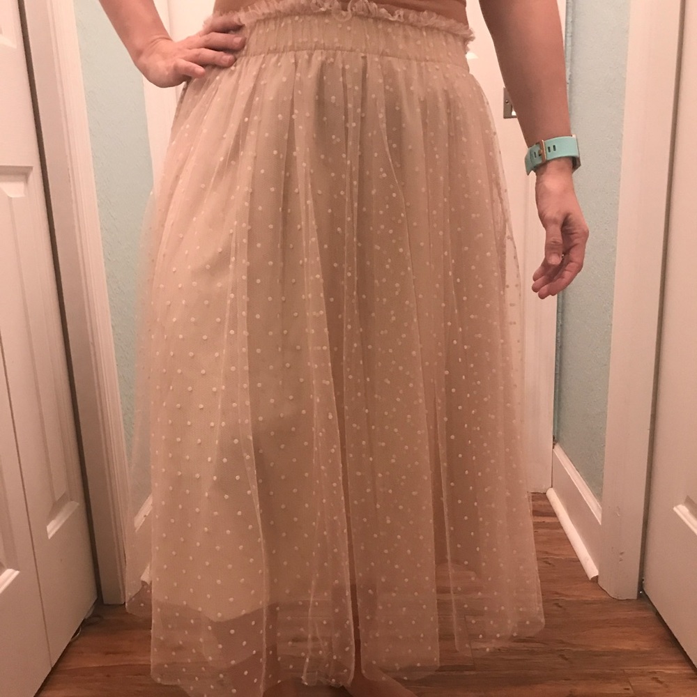 Snow White Disney princess skirt medium cream