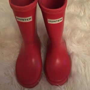 Original Red Hunter Boots💦☔️HOLD until 10-11🔴