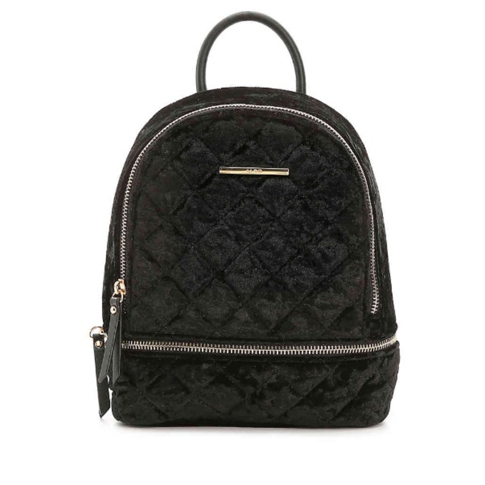 Black Mini Backpack