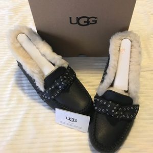 Leather UGG boots
