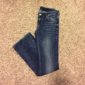 H&M Boot Cut Jeans - Dark Wash - Low Rise