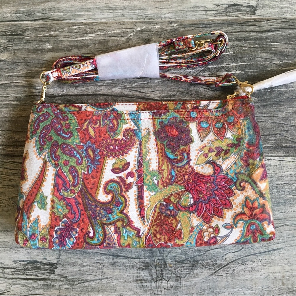 Hobo Convertible Leather Crossbody Bag