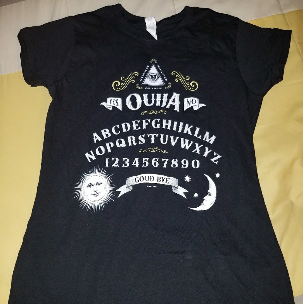 Women's Ouija Tshirt Size L