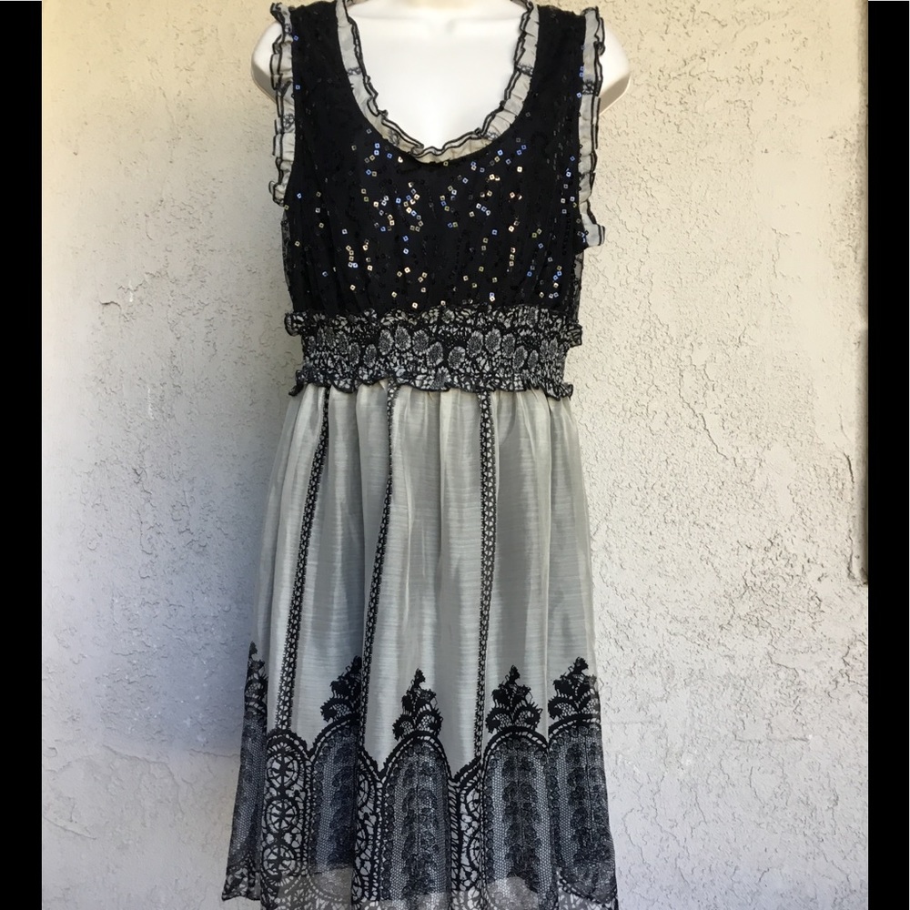 Women’s Dress with Sequins (Size 0X)