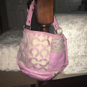 Lavender Medium Coach Purse