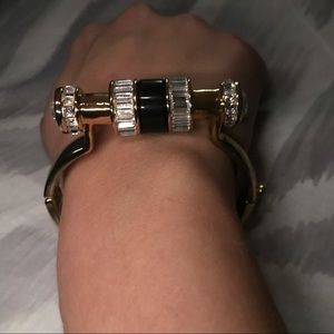 Rachel Zoe statement 14 k plated bracelet