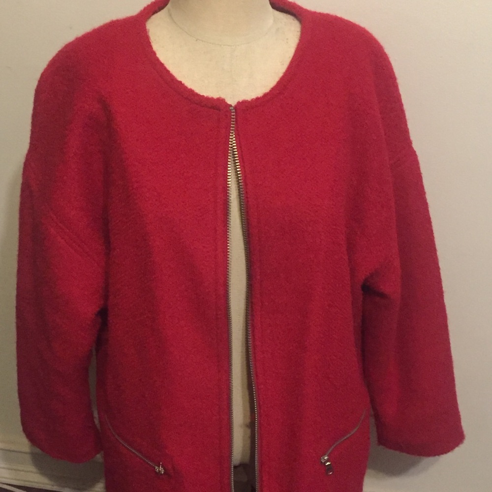 ❤️FINAL PRICE ❤️FOREVER 21 RED COAT JACKET