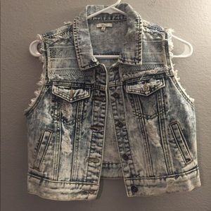 Denim vest