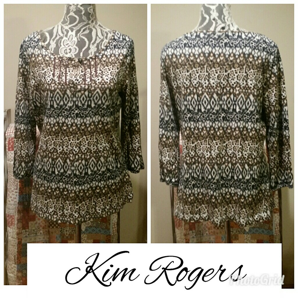 Kim Rogers Top! Too Cute! SOLD - Picture 1 of 2