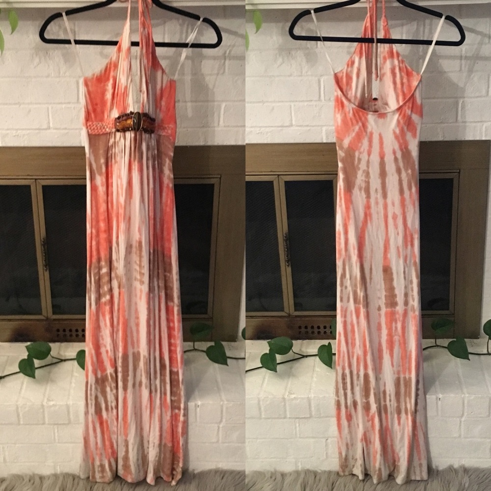 Great quality SKY tie dye maxi dress