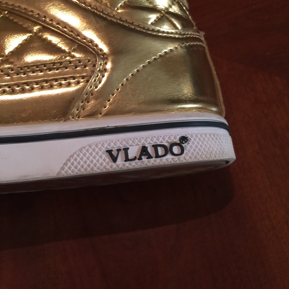 Gold High Tops