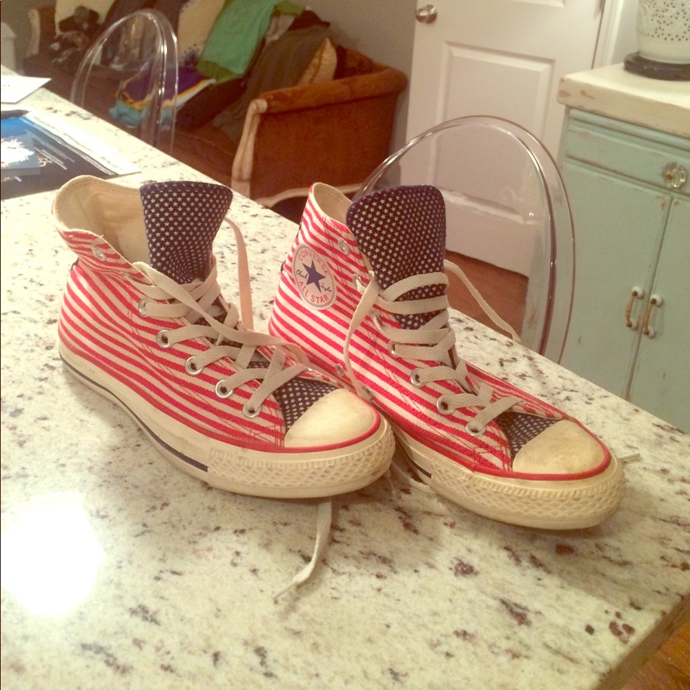 Rare American flag converse