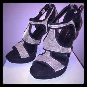 Jessica Simpson platform heels