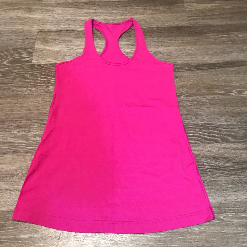 Lululemon Bright Magenta Racerback Tank