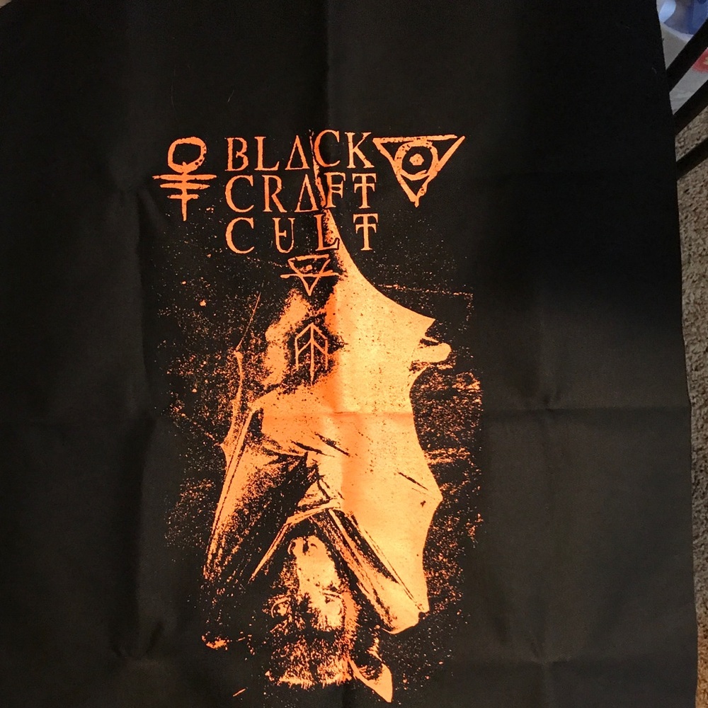 Blackcraft t shirt & backpatch