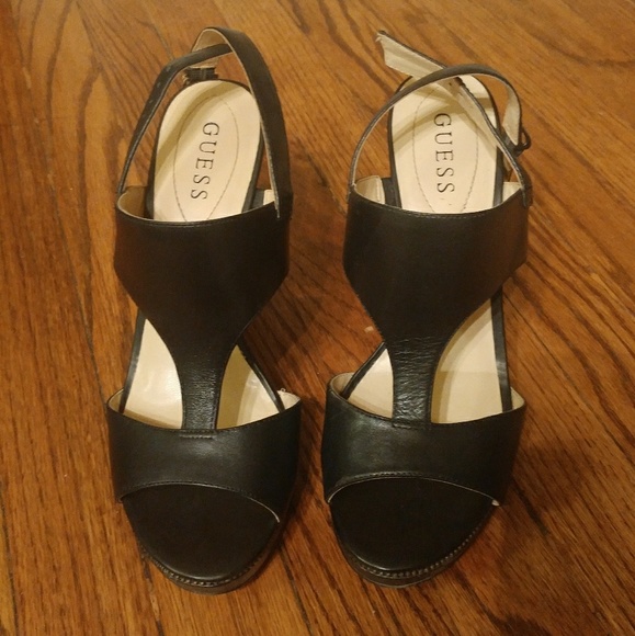 Guess Francie Wedge Sandals - Picture 3 of 3