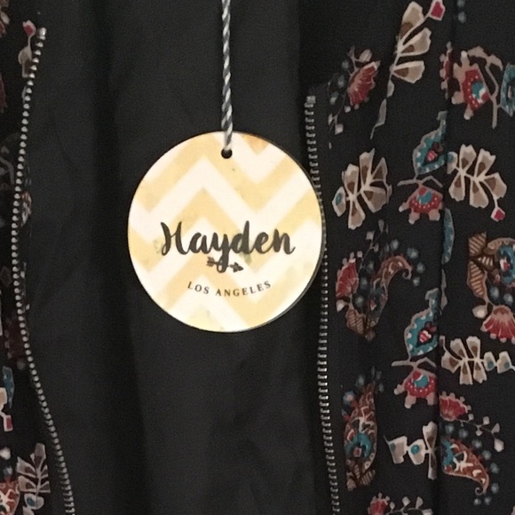 Clad & Cloth Midnight Bomber Jacket - Picture 2 of 3