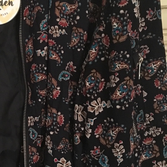 Clad & Cloth Midnight Bomber Jacket - Picture 3 of 3