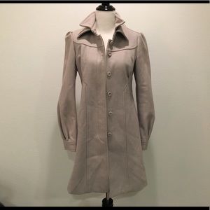 Elevenses Anthropologie Winter Coat Gray Size 2,