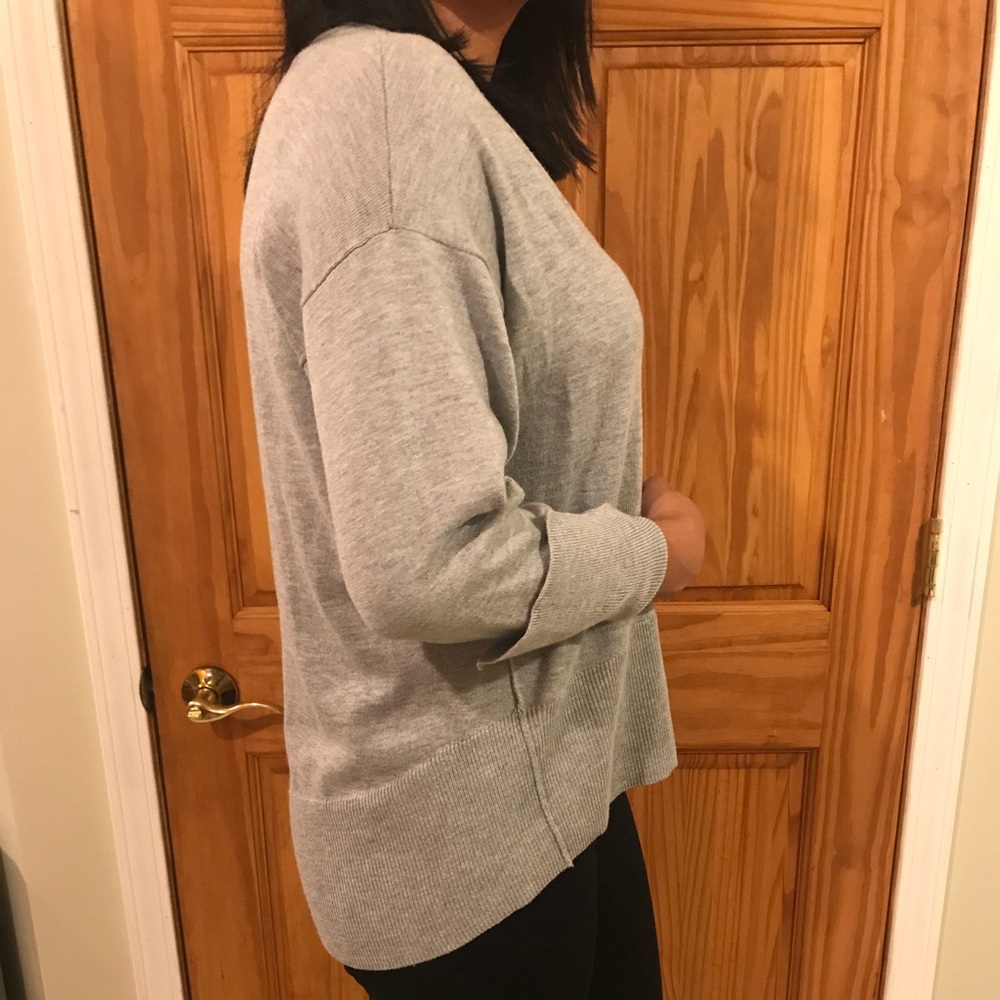 Light Gray long sleeve top