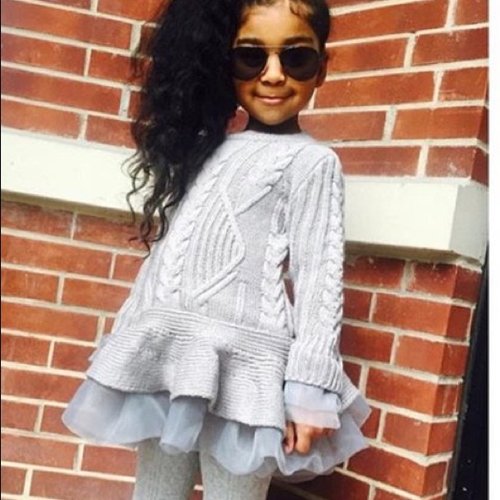 ❤️❤️Sold❤️❤️Jada Milan Grey Sweater Dress💗🌸