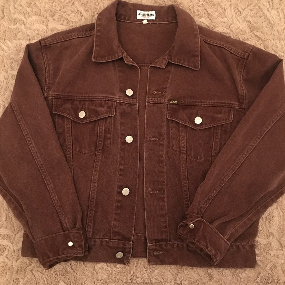 Vintage GUESS jean jacket!